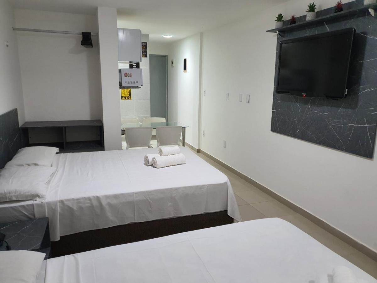Flat 407 Praia De Intermares, Cabedelo/Joao Pessoa ภายนอก รูปภาพ
